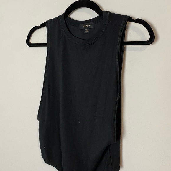 Alala Flex Black Sleeveless Bodysuit - Picture 3 of 8